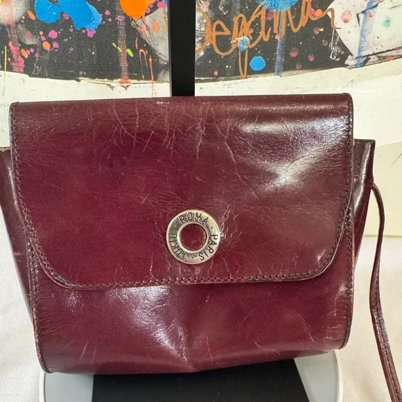 Sorpresa! Made in Italy Genuine Leather Vintage Crossbody - Picture 4 of 16